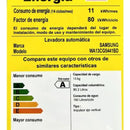 Lavadora Samsung Gris-negro Carga Superior Eco 13kg / 29lbs