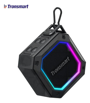 Parlante Tronsmart Groove 2 Groove 2 portátil con bluetooth waterproof negra
