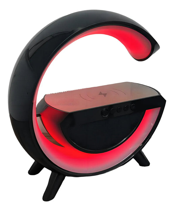 Lámpara de altavoz G Sound Box, cargador de inducción Rgb Bt A, color blanco