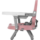 Silla De Comer Bebé Carestino Osaka Booster Rosa Altura Adaptable con Bandeja Extraíble