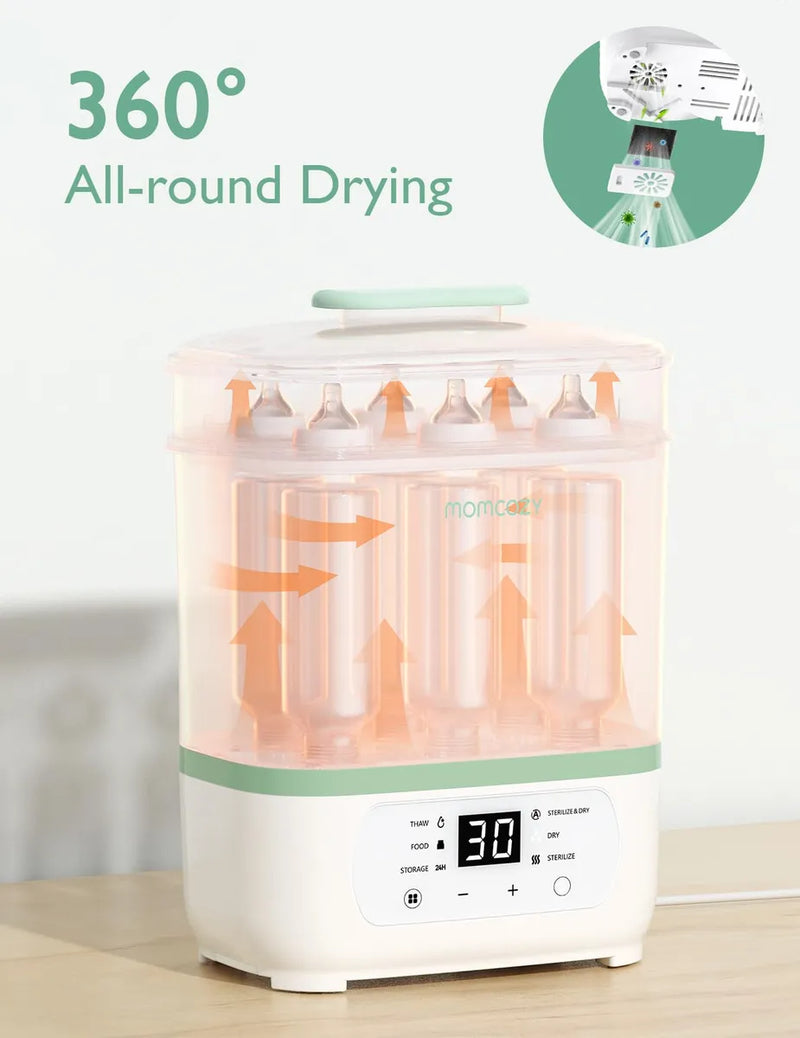 Esterilizador Eléctrico 8 En 1 Para Biberones Y Accesorios D