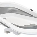 Bañera Plegable Con Soporte Y Cojín Stand Happy Baby Color Gris