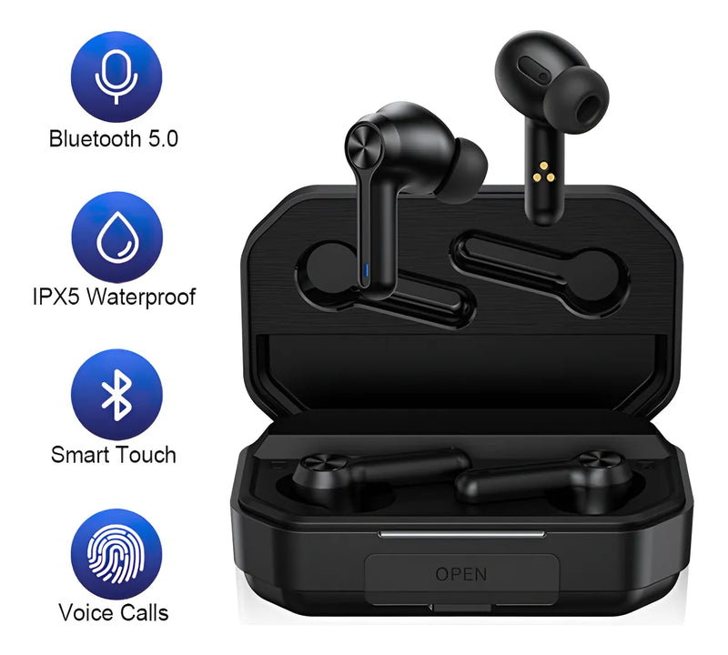 Audífonos In-ear Inalámbricos Lenovo Livepods Lp3 Pro Color Negro