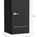 Nevera frigobar Frigidaire EFR331 color negro con capacidad de 91L