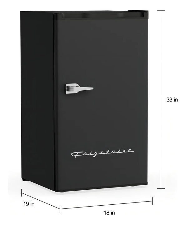 Nevera frigobar Frigidaire EFR331 color negro con capacidad de 91L