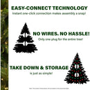 Arbol De Navidad Artificial Con Luces Inteligentes Y Diseno