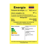 Refrigerador Vertical Twin 387 Litros Brutos - Cr 356 Color Gris
