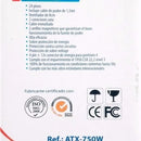 Fuente Poder Computador Torre Atx 750w Nominales Unitec