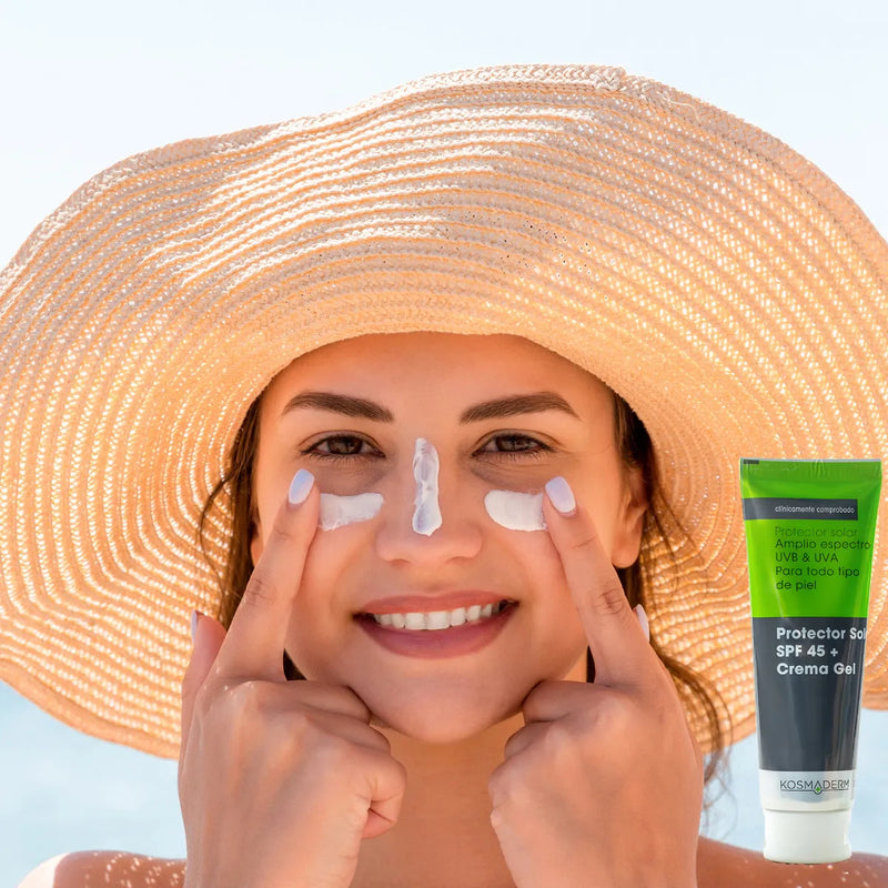 Protector Solar 45 +omega 3 6 9