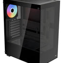 Chasis Gabinete Caja Gamer Aerocool Pivot Argb Negro