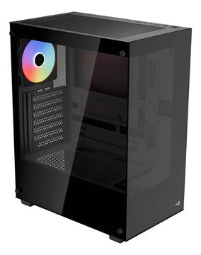 Chasis Gabinete Caja Gamer Aerocool Pivot Argb Negro