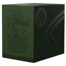 Caja Dragon Shield - Doble Carcasa Verde Bosque/negro...