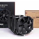 Disipador Para Cpu Noctua Nh-d15 Chromax.black, Intel Y Amd Led Negro