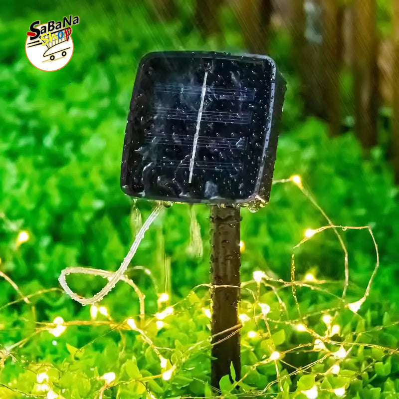 Luces Navideñas Recargable Energía Solar Luces Multicolor