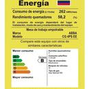 Estufa De Empotrar Abba 4 Pts G/nat Porcelanizada Cg4psnee Negro