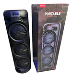 Parlante Torre Sonido Poderoso 8 Pulgadas Kts Negro