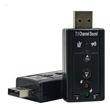 Tarjeta De Sonido Externa Usb 7.1 Adaptador Audio Microfono