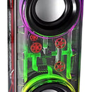 Parlante Potente Bluetooth Lonid Tws Rgb Dual 13.6w Speaker Negro