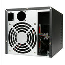 Chasis Nas 4 Bahías Con Psu Flex Mini-itx, Bandejas 2.5/3.5