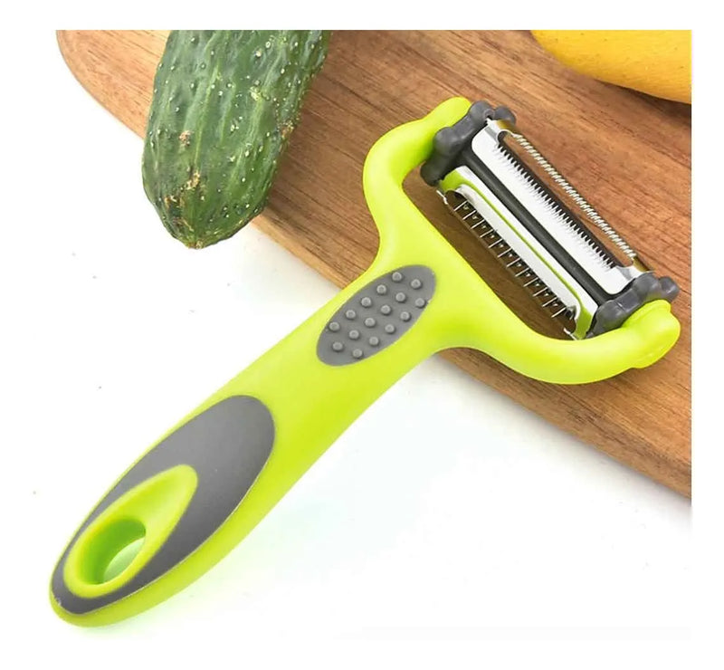Pelador De Verdura Frutas Pelapapas Verde