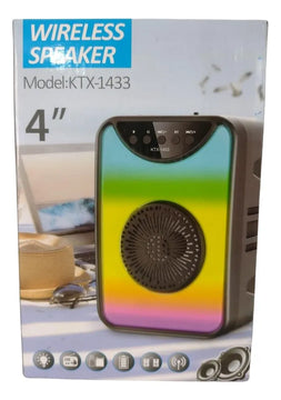 Parlante Altavoz Inalámbrico Recargable Portátil Bluetooth Diseño 1