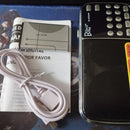 Radio Bolsillo Digital Recargable Am Fm Usb Mp3 Sonido Hi Fi