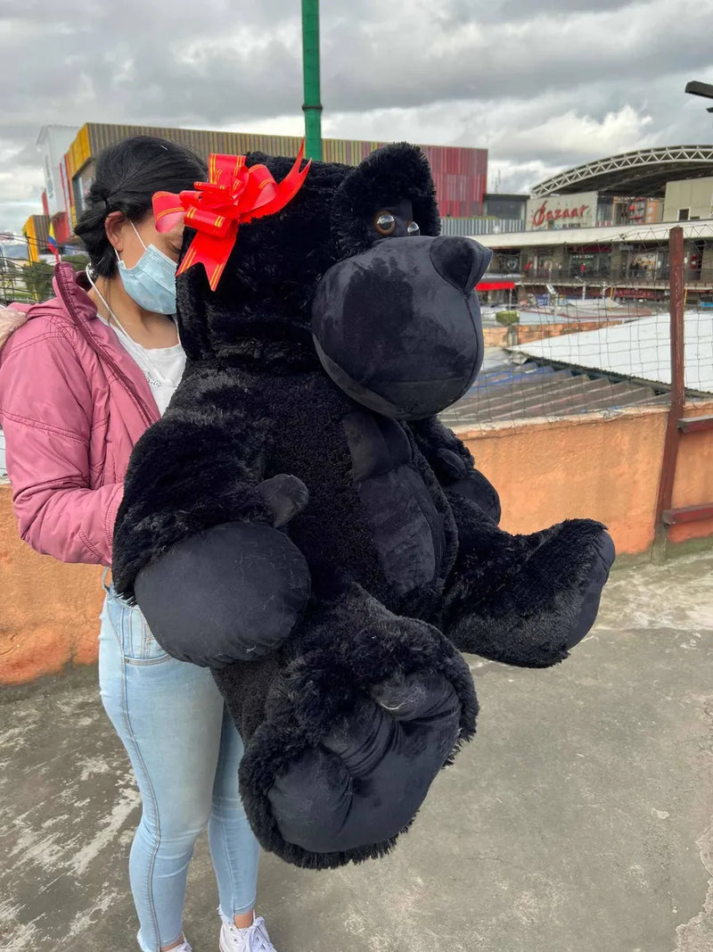 Gorila Grande 100 Cmts+envío+moño+perfumado