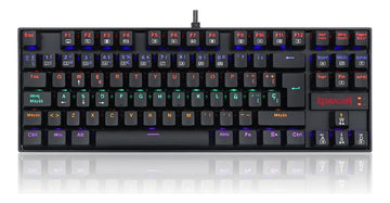 Teclado Mecánico Redragon Kumara Rainbow K552-kr-sp Teclado Negro Idioma Español Latinoamérica