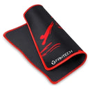 Mouse Pad gamer Fantech Sven MP44 de goma 35cm x 44cm x 4mm negro/rojo