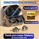 Audifonos Traductores De Idiomas Inalámbricos Simultaneos Negro