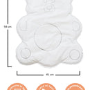 Cambiador Semi Acolchado Oso Para Bebe Toral Blanco