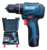 Taladro Percutor Atornillador Inalámbrico 18v Brushless 10mm Azul Acero 50hz/60hz