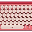 Teclado Bluetooth Logitech Qwerty Logitech Brown Español Latinoamérica Color Heartbreaker