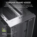 Gabinete Gamer Corsair 4000d Frame White