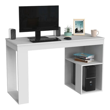 Escritorio RTA MueblesAstana madera aglomerada de 120cm x 73.5cm x 50cm blanco