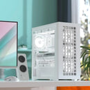 Gabinete Caja Chasis Gamer Aerocool D502a Blanco 4 Ven Argb