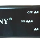 Estufa De Gas Sencilla 3 Boquillas Sk-6003 Sokany 5.5wk Negro