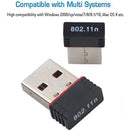 Antena Usb Wifi Tarjeta Nano Adaptador 150mbps 802.11n Pc