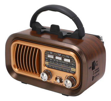 Radio Parlante Inalámbrico Fm Bt Recargable Solar Portatil Diseño 1
