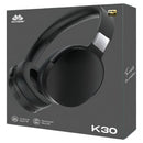 Audífonos Bluetooth Movisun K30 Balaca/diadema 22 Horas Color Negro