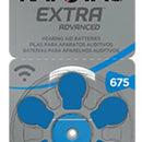 Pilas Para Audífono Rayovac Pr 675 Pack X6