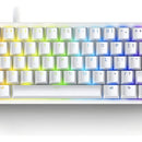 Teclado Razer QWERTY Razer Purple inglés US color mercury con luz RGB