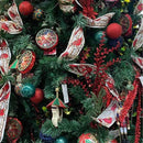 Promocion Arbol De Navidad Frondoso De Lujo 210cm 936 Ramas Color Verde
