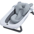 Tina Bañera Plegable Para Bebé Color Gris Tina Bañera Plegable Para Bebé