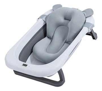 Tina Bañera Plegable Para Bebé Color Gris Tina Bañera Plegable Para Bebé