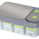 Cortador De Verduras Mandolina 28 En 1 Rallador Rebanador Gris