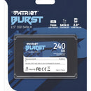 Disco sólido interno Patriot Burst PBU240GS25SSDR 240GB negro