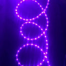 Manguera Led 3 Vias Luces Navideñas X 10mt Morada