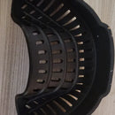 Colador Ajustable A Recipiente En Silicona Negro