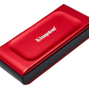 Unidad Sólida Externa Kingston Xs1000r 1tb Color Rojo